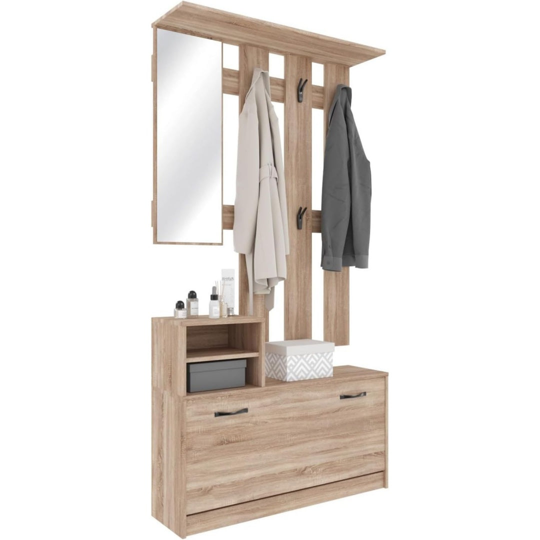 Soluzione funzionale set arredo ingresso