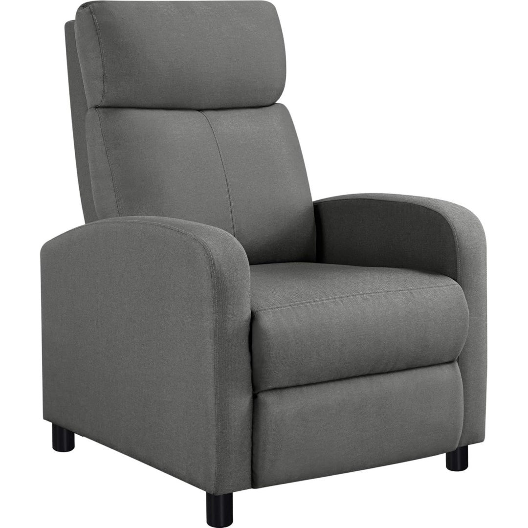 Eleganza pratica poltrone reclinabili grigio