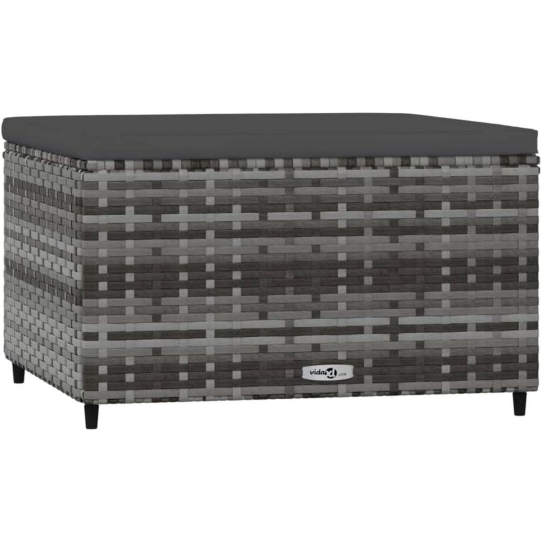 Linea essenziale ottomane grigio