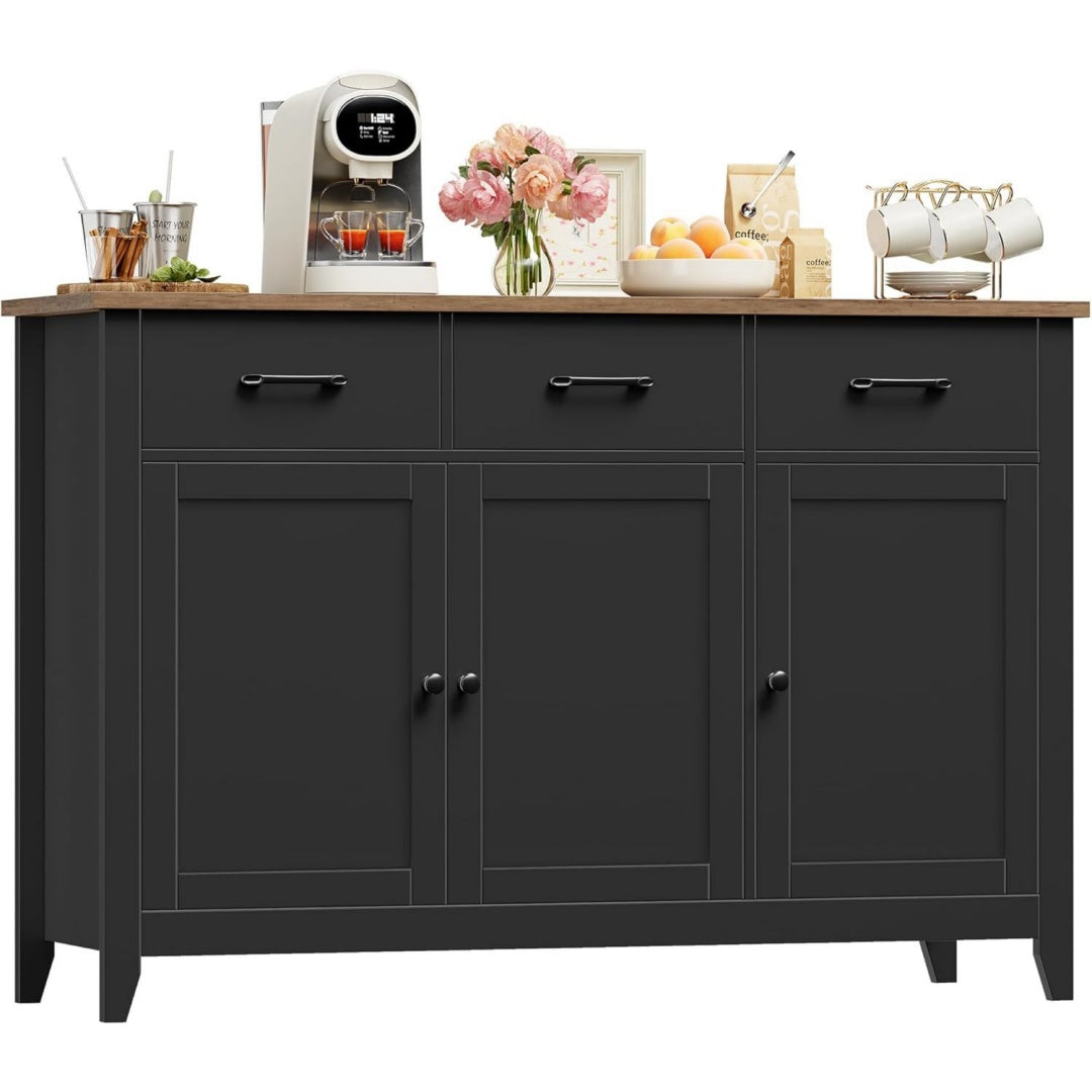 Eleganza pratica credenze e buffet nero