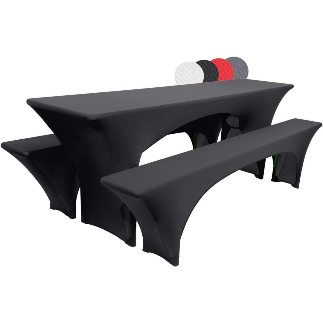 Design versatile set fodere in legno nero
