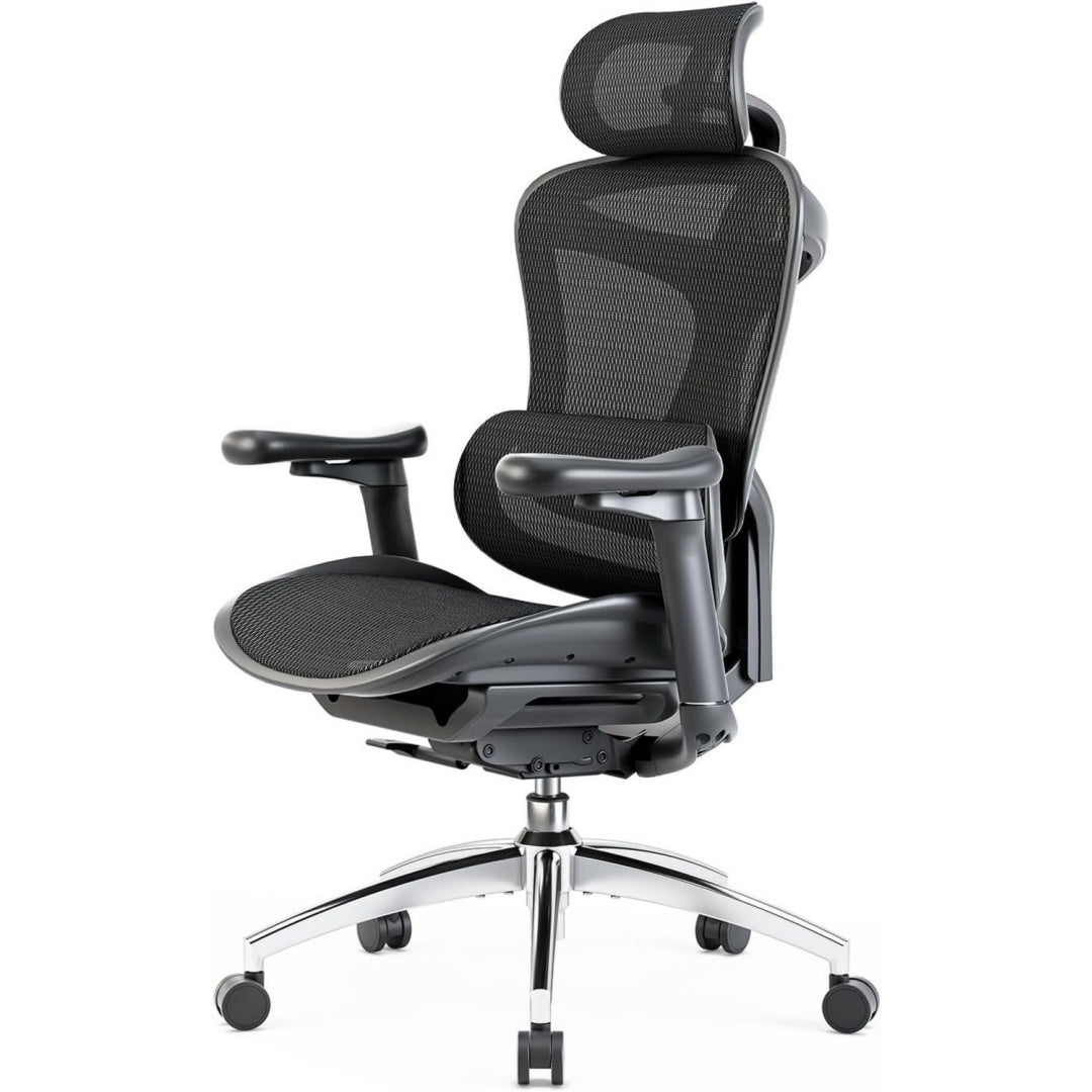 Design versatile sedie da scrivania regolabile nero