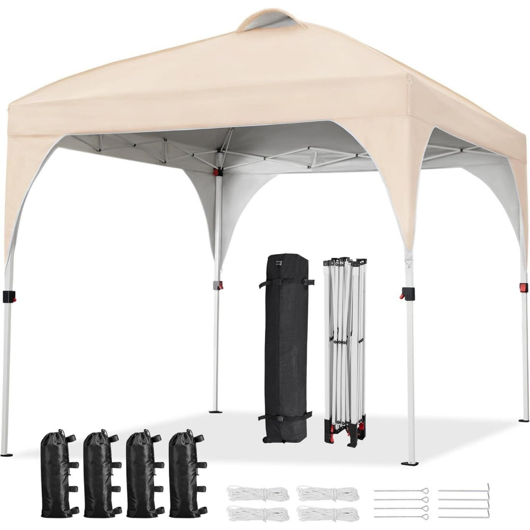 Finitura armoniosa gazebo in metallo pieghevole regolabile