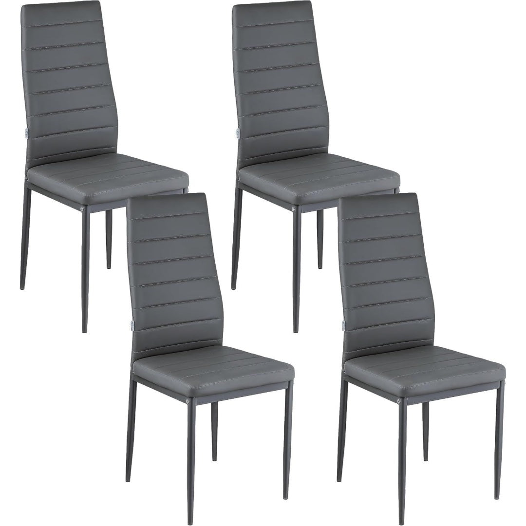 Profilo moderno sedie grigio