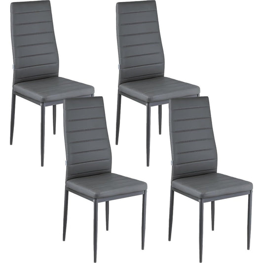 Profilo moderno sedie grigio