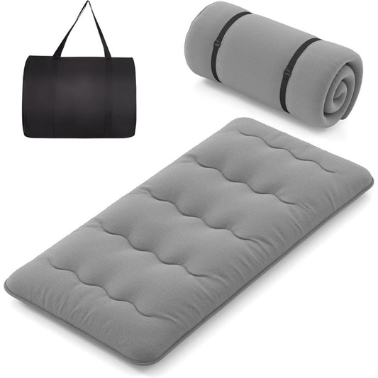 Finitura armoniosa materassi futon in tessuto grigio