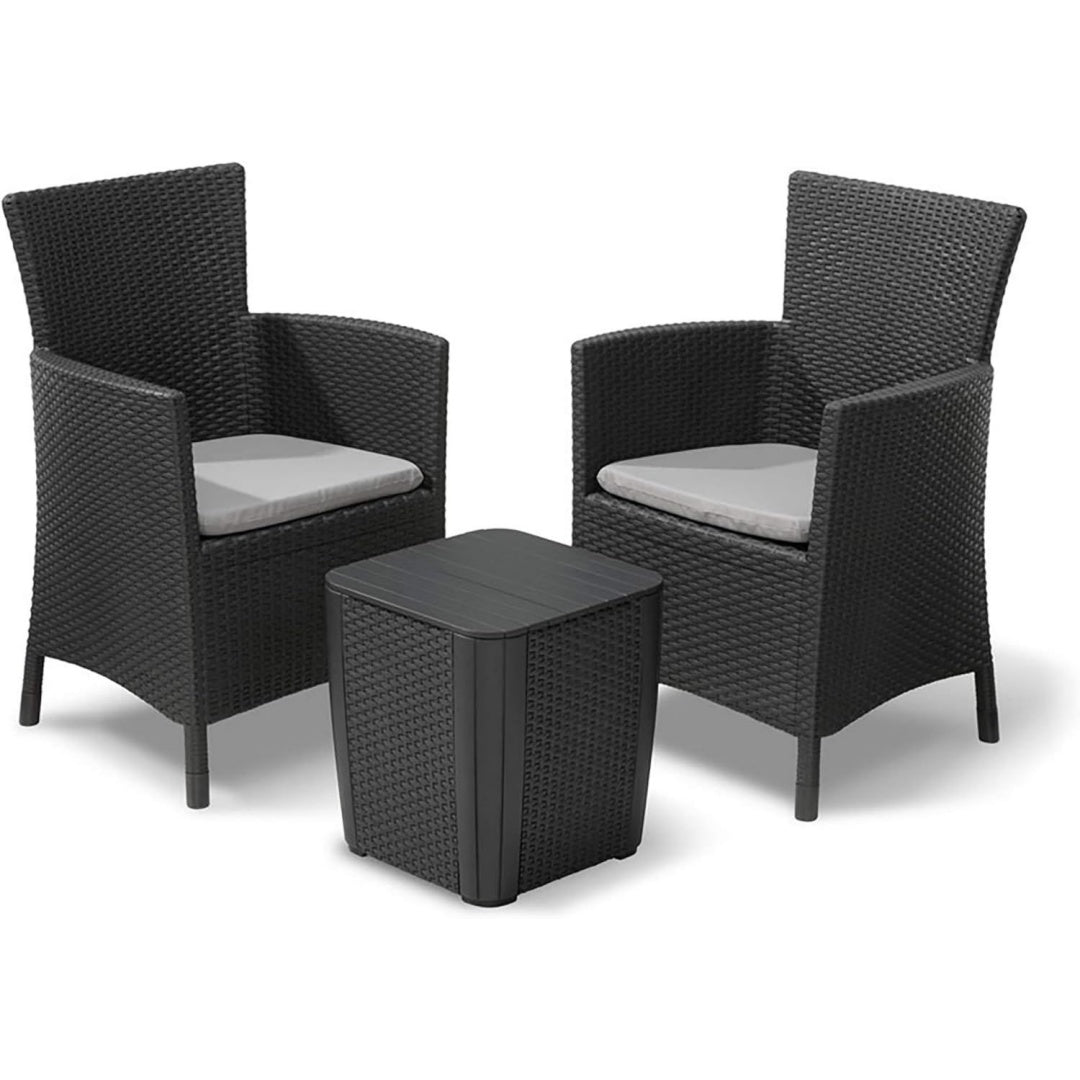Accento naturale set bistro rosso