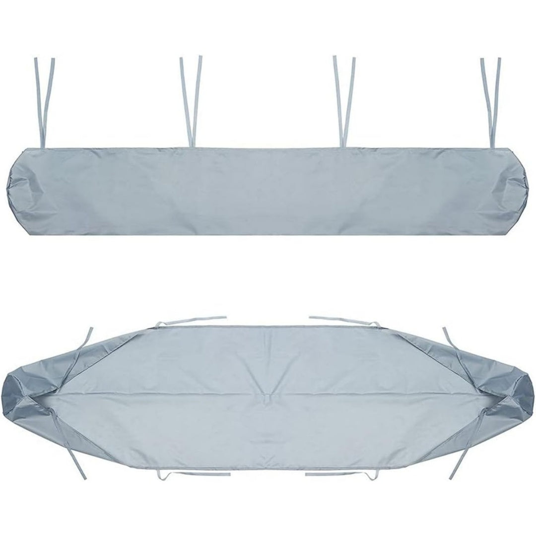 Linea essenziale coperture per tende da sole impermeabile argento