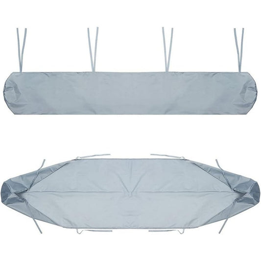 Linea essenziale coperture per tende da sole impermeabile argento